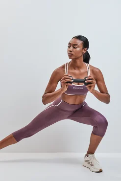 Sujetador deportivo 4D Stretch morado