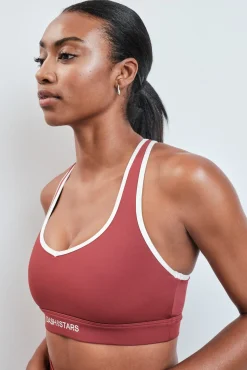 Sujetador deportivo 4D Stretch burgundy