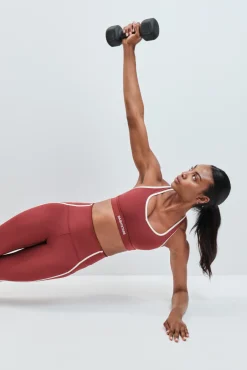 Sujetador deportivo 4D Stretch burgundy