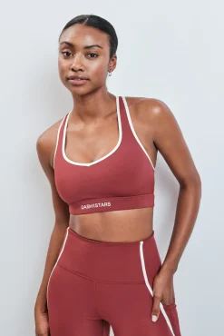 Sujetador deportivo 4D Stretch burgundy