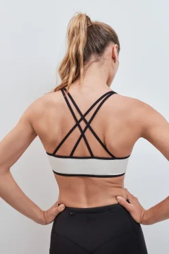 Sujetador deportivo 4D Stretch blanco