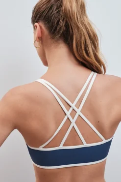 Sujetador deportivo 4D Stretch azul