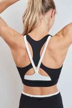 Sujetador deportivo negro 4D STRECTH