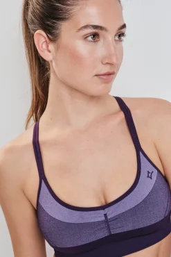 Sujetador deportivo SEAMLESS COMFORT morado