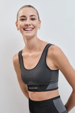 Sujetador deportivo SEAMLESS COMFORT gris