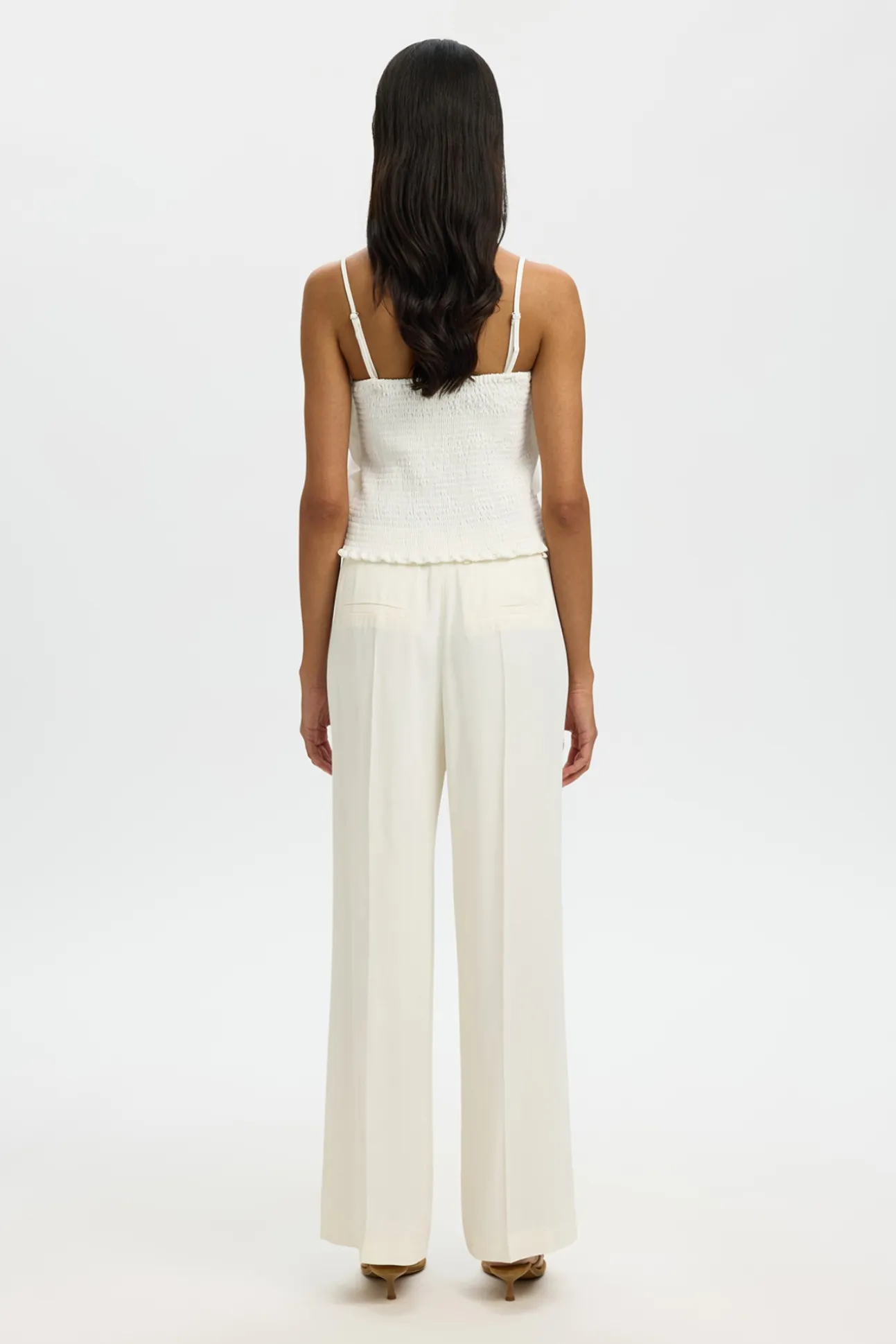 Top bandeau con volante