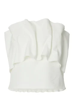 Top bandeau con volante