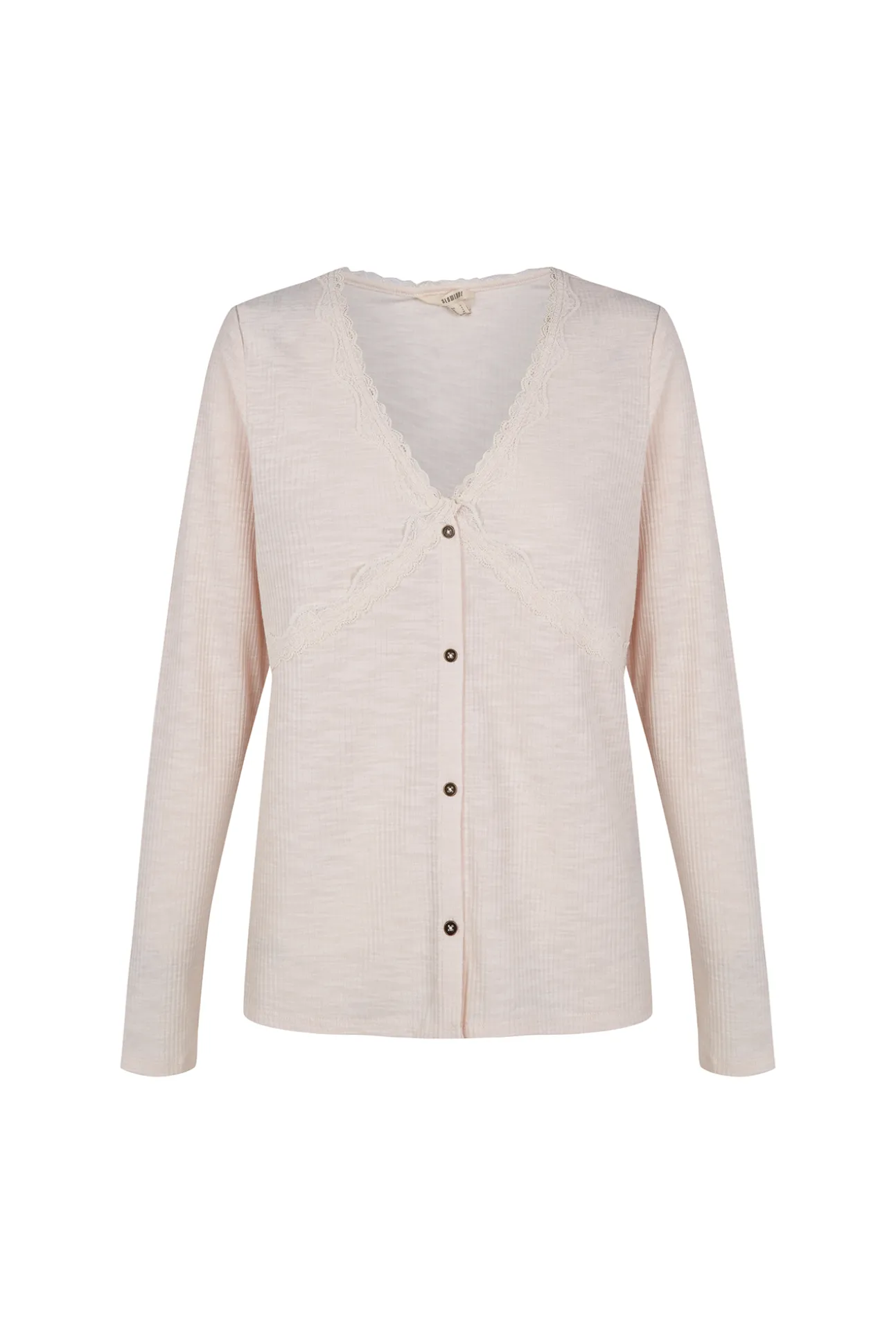 Top cardigan blonda
