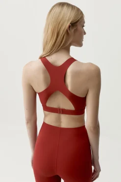 Top deportivo Brone rojo
