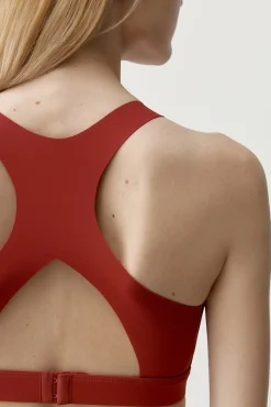 Top deportivo Brone rojo