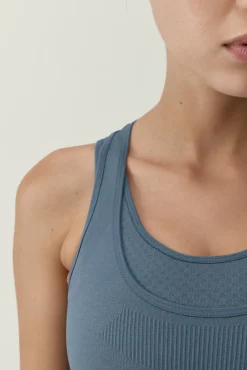 Top deportivo Nina azul
