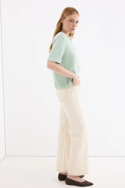 Top de punto crochet