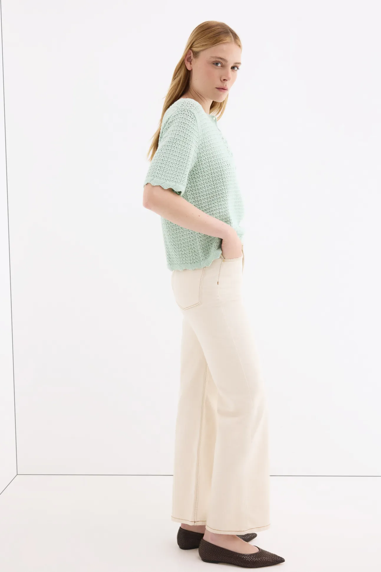Top de punto crochet