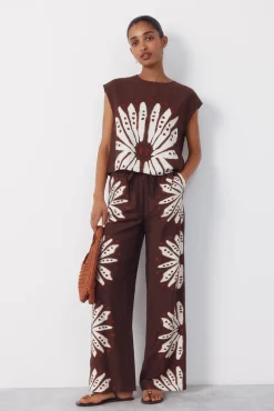 Top estampado