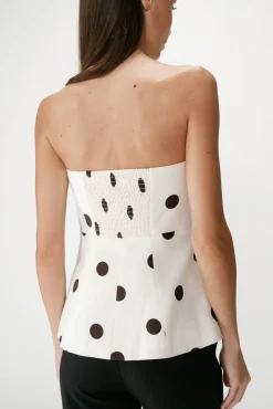 Top estampado lunares Wixie