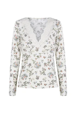 Top estrucutura detalle blonda