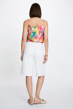 Top lencero estampado floral