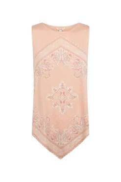 Top tirantes detalle blonda