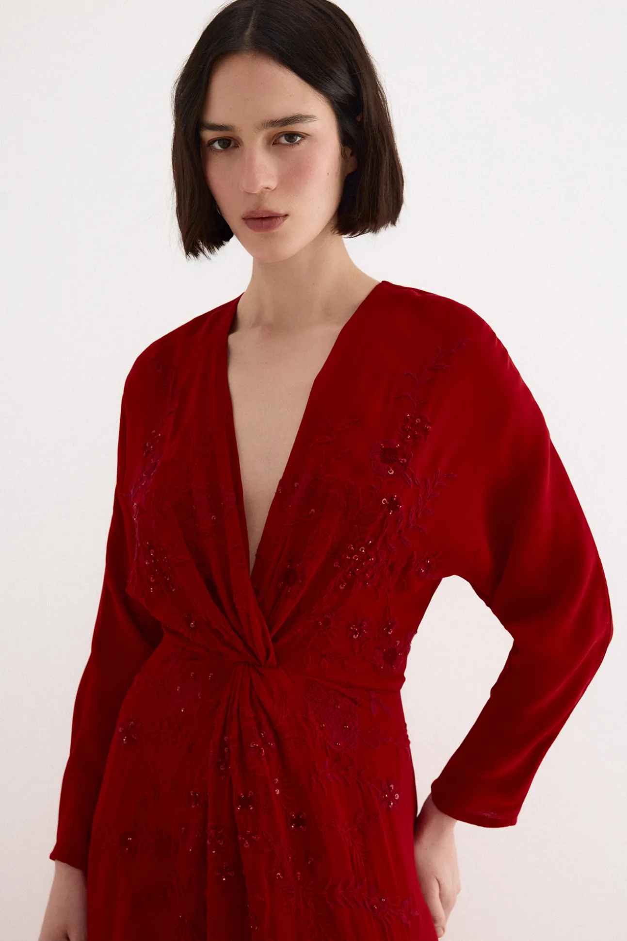 Vestido bordado