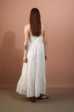 Vestido bordados colores