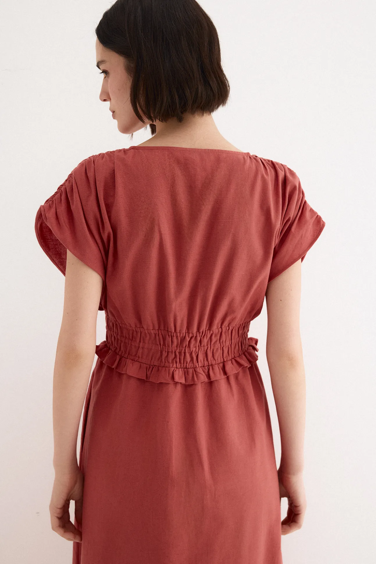 Vestido con bordados