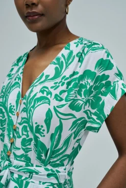 Vestido con estampado floral
