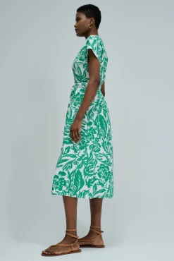 Vestido con estampado floral