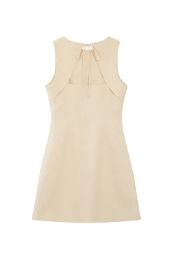 Vestido corto a rayas Vea