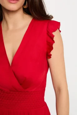 Vestido corto holgado