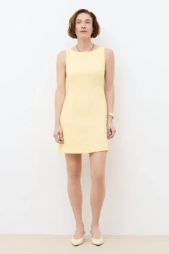 Vestido corto Rsoline 100% lino