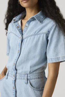 Vestido corto vaquero