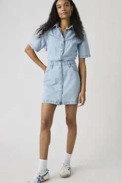 Vestido corto vaquero
