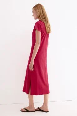 Vestido cuello polo