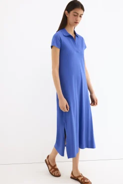 Vestido cuello polo