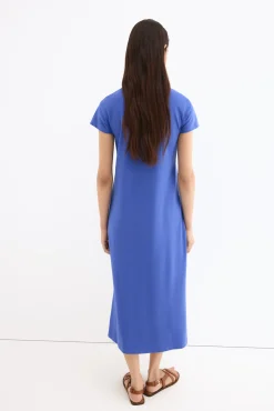 Vestido cuello polo