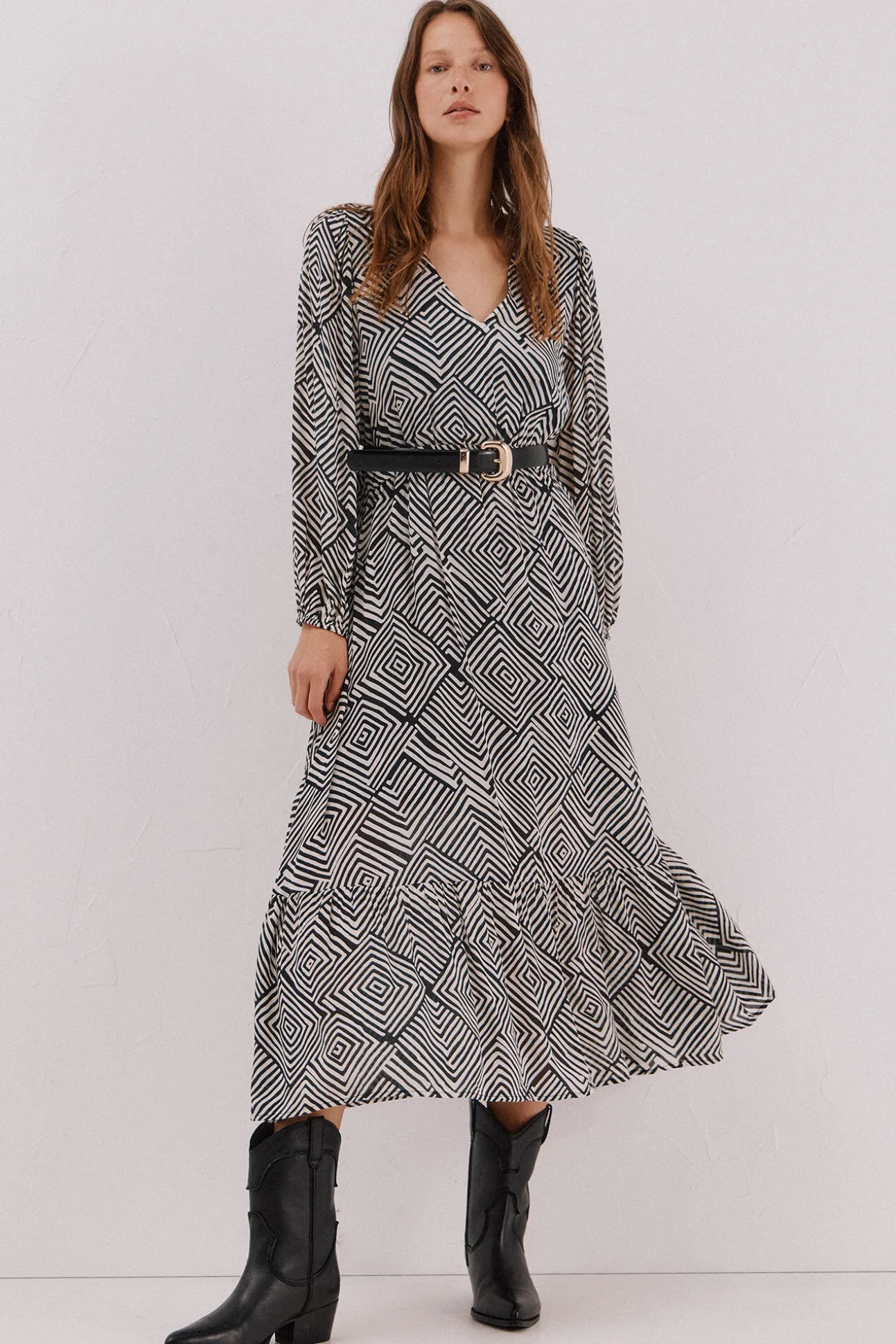 Vestido estampado