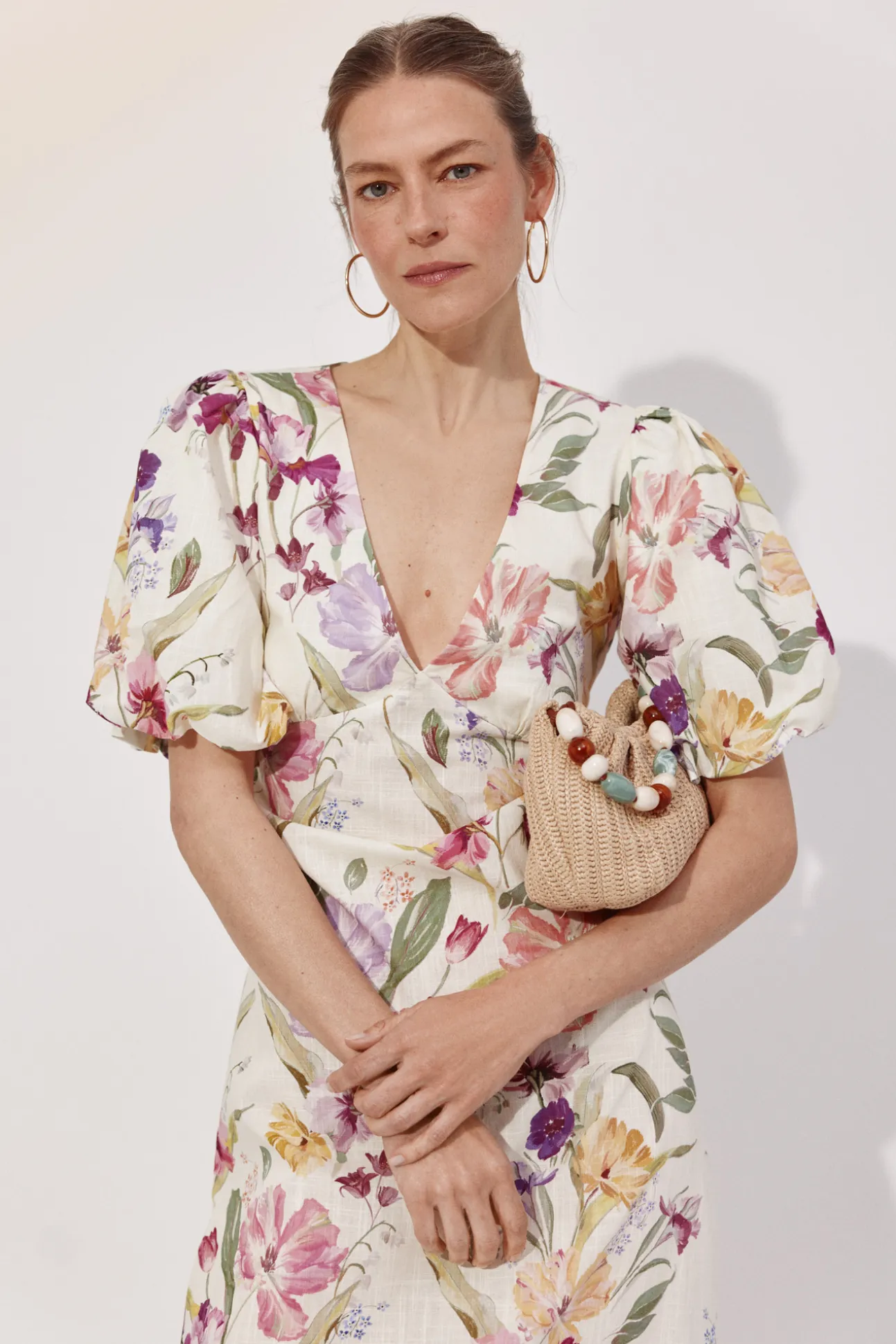 Vestido estampado floral