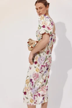 Vestido estampado floral