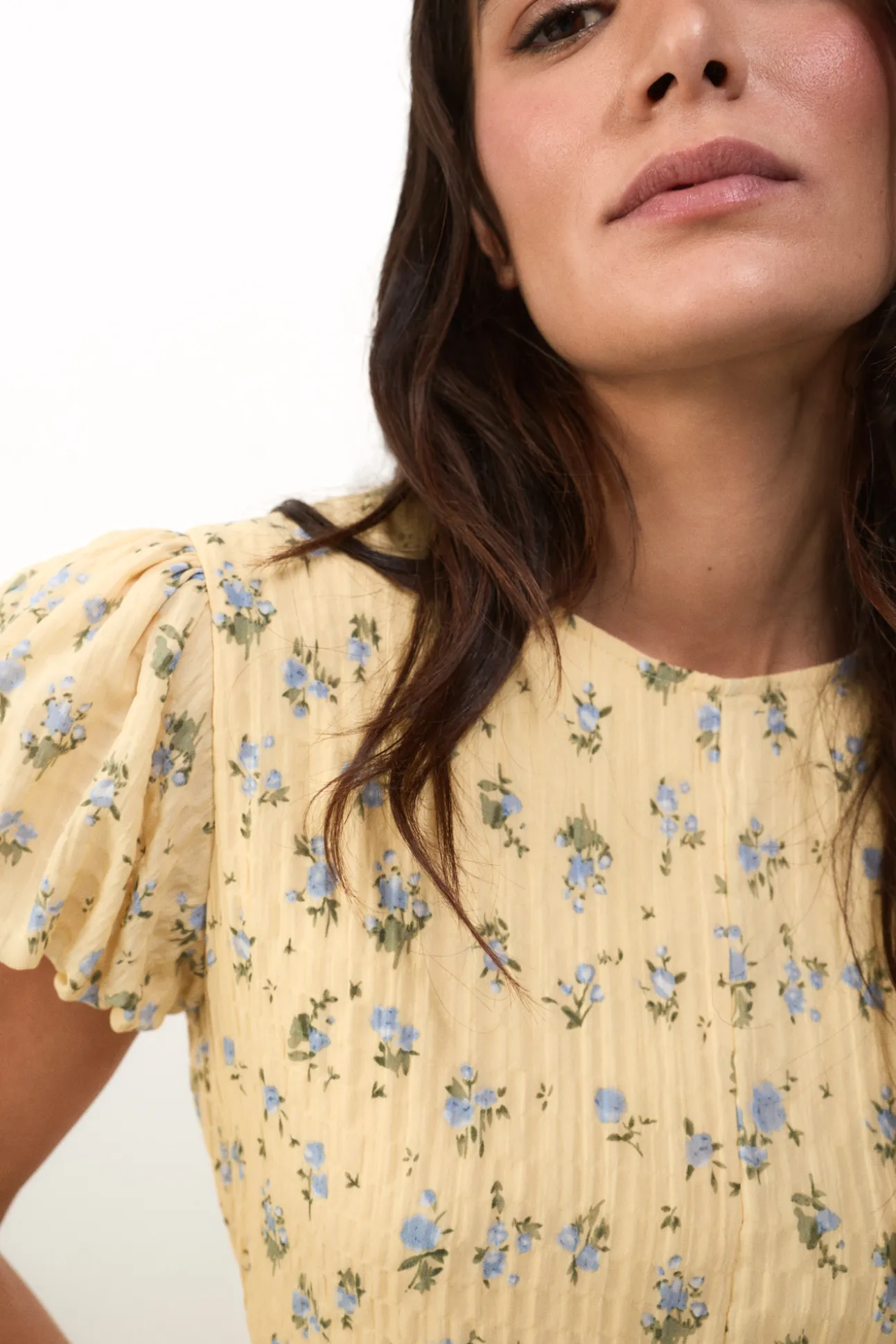 Vestido estampado floral