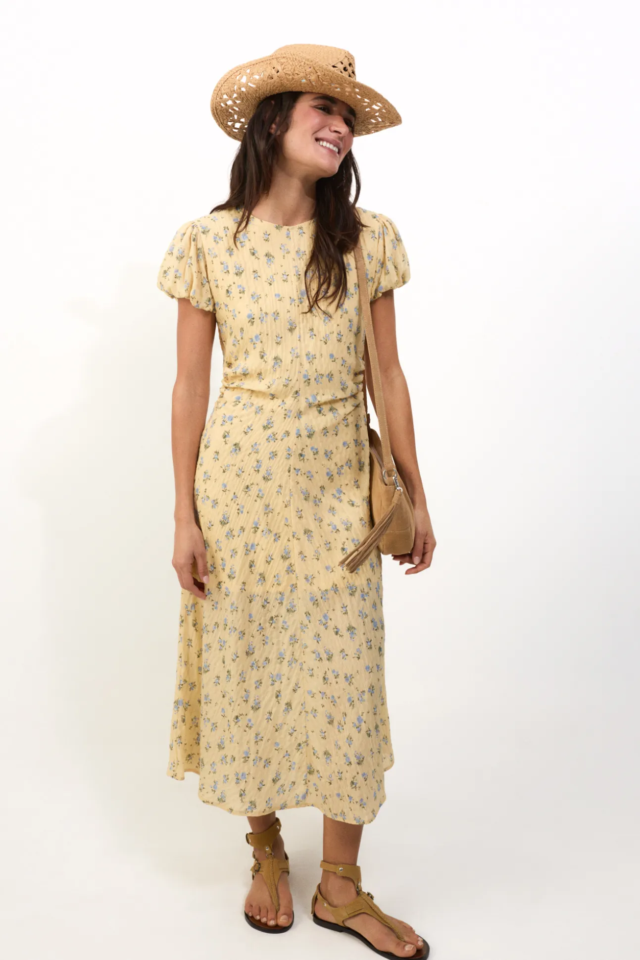 Vestido estampado floral