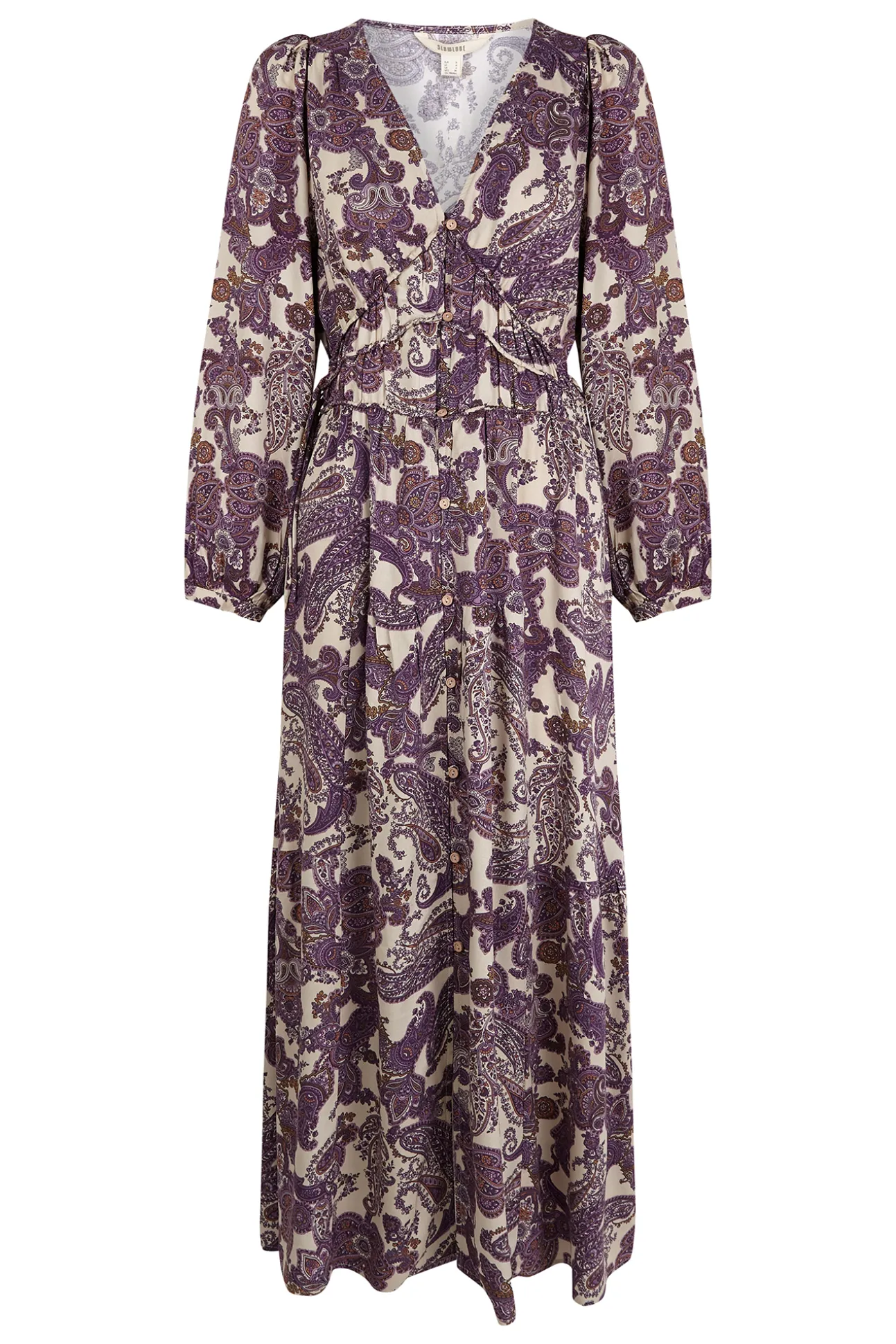 Vestido fluido estampado