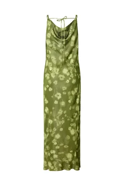 Vestido largo de tirantes finos