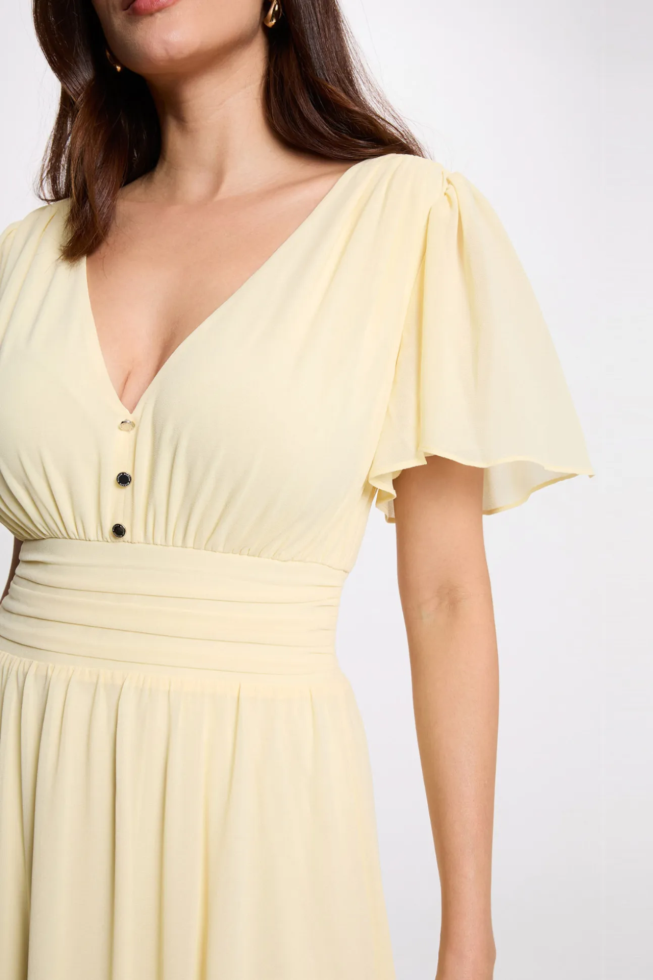 Vestido largo fluido