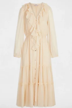 Vestido largo fluido