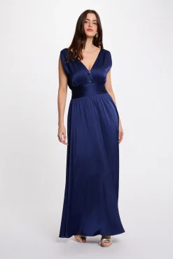 Vestido largo fluido