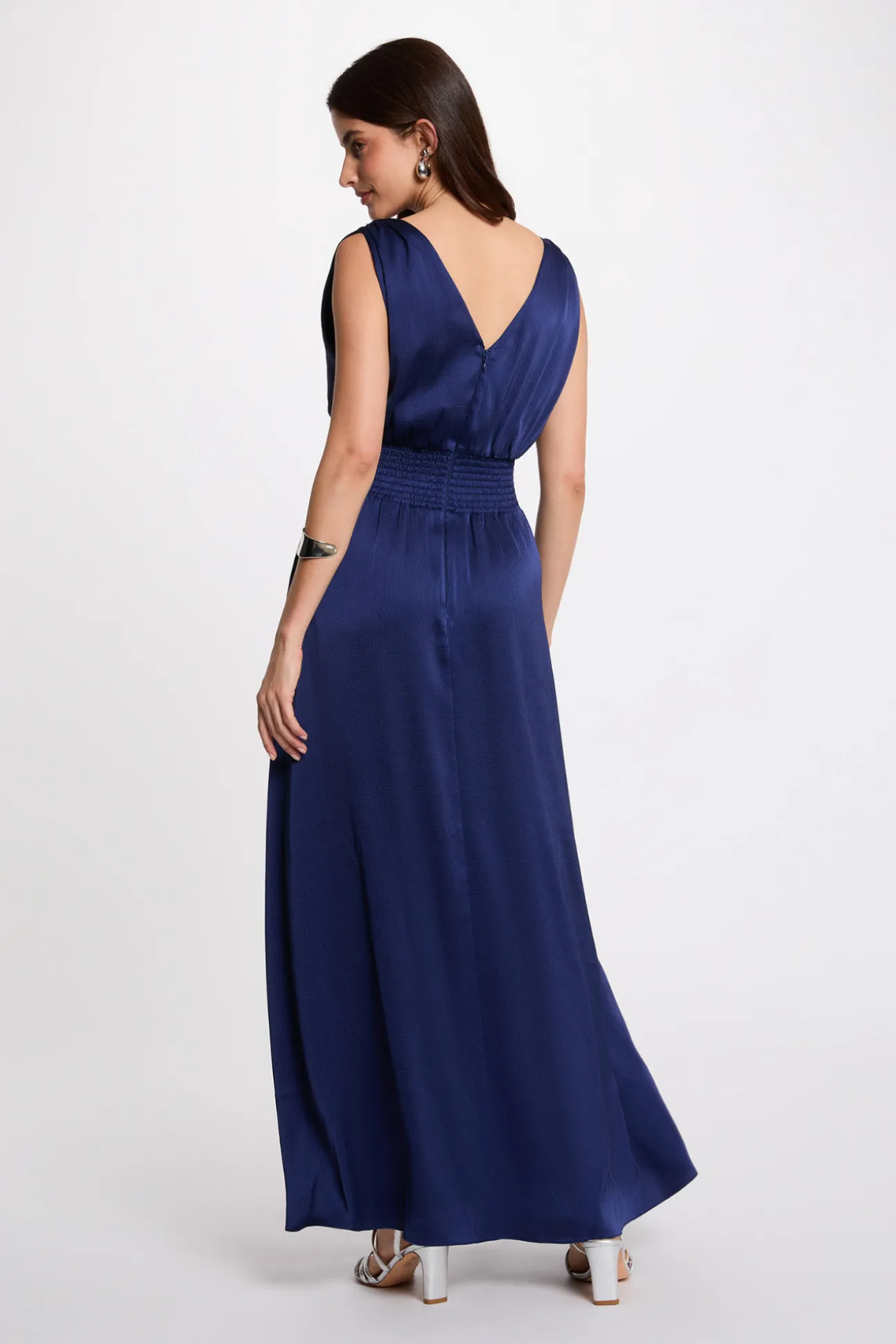 Vestido largo fluido