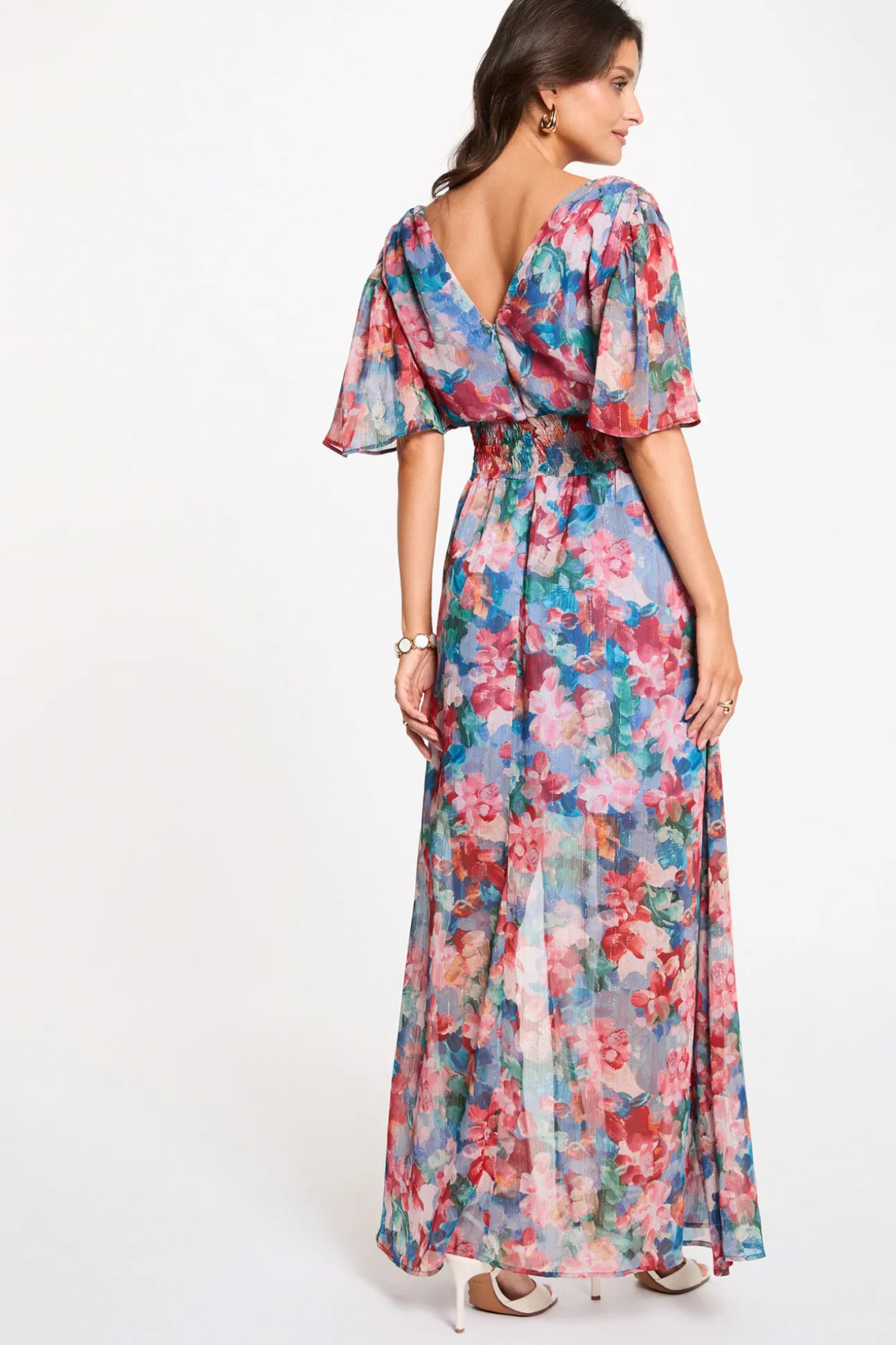 Vestido largo fluido
