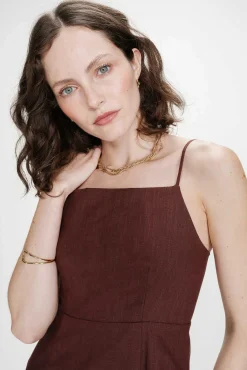 Vestido midi Veranys