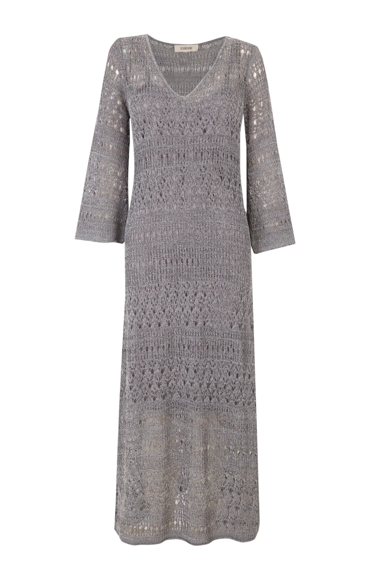 Vestido punto calado