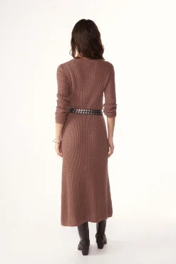 Vestido punto largo